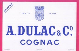 B121 - BUVARD -  A. DULAC & C° - COGNAC - Liqueur & Bière