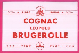 B122 - BUVARD -  COGNAC LEOPOLD BRUGEROLLE - Liqueur & Bière