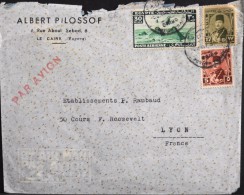 EGYPTE - Lettre Oblitérée Et Affranchie - Année ???? - En L' Etat - - 1915-1921 Protectorat Britannique