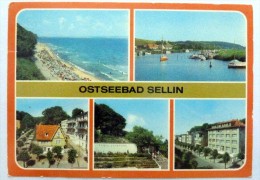Ostseebad Sellin - Insel Rügen Ostsee - DDR-Karte 1984 - AK Gelaufen - Mecklenburg-Vorpommern - Sellin
