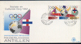 Antillas Holandesas 1992 YT924-26 FDC Juegos Olímpicos Barcelona. See Desc. - Antilles