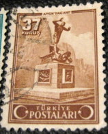Turkey 1942 Statue 37k - Used - Used Stamps