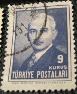 Turkey 1946 President Inonu 9k - Used - Used Stamps