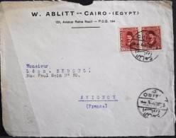 EGYPTE - Fragment De Lettre Oblitérée Et Affranchie - Année 1932 - En Bon Etat - - Brieven En Documenten