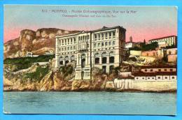 CPA - MONACO - Musée Océanographique , Vue Sur La Mer - Musée Océanographique