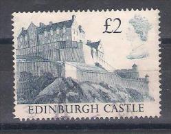 Great Britain 1988           Mi Nr  1176  Edinburg Castle (a1p6) - Schlösser U. Burgen