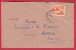 181103 / 1959 - 80 St. -  To SUISSE , BULGARIAN Soviet Friendship - HARVESTING With Harvester SOFIA  Bulgaria Bulgarie - Lettres & Documents