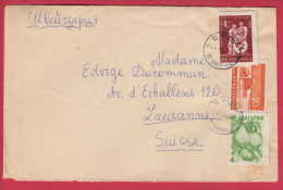 181104 / 1959 - 1.24 Leva -  To SUISSE ,  HARVESTING ,  Harvester , WORKERS , Fruit Quitten ( Cydonia Oblonga ) Bulgaria - Brieven En Documenten