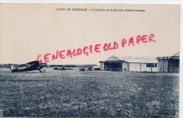 02 - CAMP DE SISSONNE - L' AVIATION ET LE TERRAIN DE L' ATTERRISSAGE   1928 - Sissonne