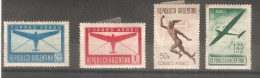 Serie  Nº A-21/4 Argentina - Airmail