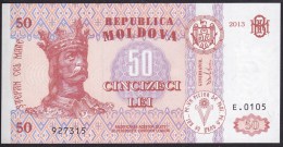 Moldova 50 Lei 2013 P10g UNC - Moldavie