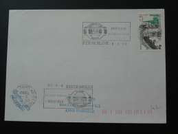 42 Loire Saint Etienne Championnat Du Monde Handisport 1990 - Flamme Sur Lettre Postmark On Cover - Handisport