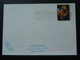 42 Loire Saint Etienne Bellevue Tramway 1991 - Flamme Sur Lettre Postmark On Cover - Tram