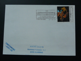 42 Loire Saint Priest En Jarez Tramway 1991 - Flamme Sur Lettre Postmark On Cover - Tranvie