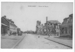 Ribécourt (60) - Route De Noyon (1924). Bon état, Correspondance Au Dos. - Ribecourt Dreslincourt