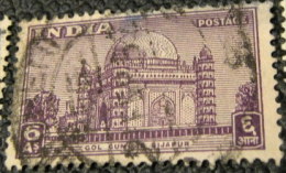 India 1949 Gol Gumbad Bijapur 6a - Used - Gebruikt