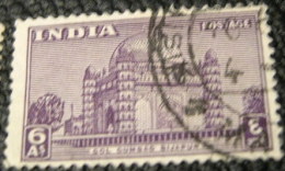 India 1949 Gol Gumbad Bijapur 6a - Used - Gebruikt