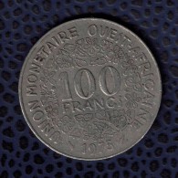 Etats De L´Afrique De L´Ouest 1975 Pièce De Monnaie Coin 100 Francs - Andere - Afrika