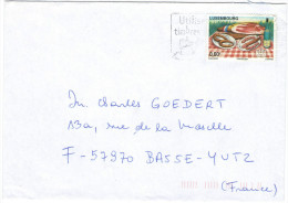 LUSSEMBURGO - LUXEMBOURG - 20?? - Made In Luxembourg - Flamme Utilisez Nos Timbres Spéciaux De Noël - Viaggiata Da Lu... - Lettres & Documents