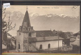 DISTRICT DE VEVEY /// CHARDONNE - LE TEMPLE - TB - Chardonne