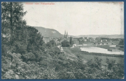 Höxter A. D. Weser Blick Vom Felsenkeller, Gelaufen 1907 (AK308) - Hoexter