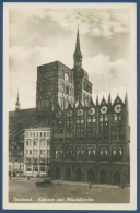 Stralsund Rathaus Und Nikolaikirche Foto, Ungebraucht (AK369) - Stralsund