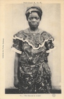 Dahomey A.O.F. - Une Beauté De Adjas - Collection Géo Wolber - Carte Non Circulée - Africa