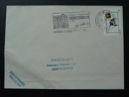 42 Loire Montrond Les Bains Station Thermale - Flamme Sur Lettre Postmark On Cover - Termalismo