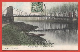 CPA Précy Sur Oise - Vue Du Pont En Aval - Précy-sur-Oise