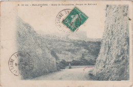 (R) VAUCLUSE , MALAUCENE ,  Route De Carpentras ;  Gorges Du Barroux - Malaucene