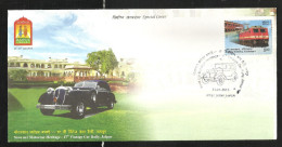 INDIA, 2015, SPECIAL COVER,  Vintage Car Rally Save Our Motorcar Heritage RAJPEX, Jaipur  Cancelled - Lettres & Documents