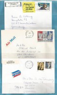 3 BRIEVEN / LETTERS / LETTRES  USA > ALLEMAGNE VARIA ..AIR MAIL .. O   ZIE / VOIR SCAN ..SUPER SALE ... ENV29 - Altri & Non Classificati