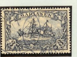 Deutsche Post Auf Den Marianen Mi# 18 Gestempelt Signiert - Isole Marianne
