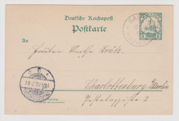 Deutsche Post Auf Den Marianen 1906-06-13 SAIPAN Nach Charlottenburg - Islas Maríanas