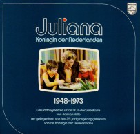 * LP *  JULIANA, KONINGIN DER NEDERLANDEN 1948-1973 (Holland 1973 EX!!!) - Sonstige - Niederländische Musik