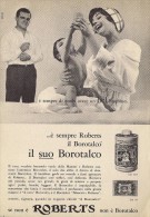 # BOROTALCO MANETTI & ROBERTS Florence 1950s Advert Pubblicità Publicitè Reklame Firenze Talc Talcum Powder Cosmetics - Non Classés