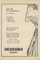 # DEODORO MANETTI & ROBERTS Florence 1950s Advert Pubblicità Publicitè Reklame Firenze Deodorant Desodorant Cosmetics - Sin Clasificación