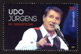 ÖSTERREICH 2014 ** 80.Geb.Udo JÜRGENS / Komponist, Pianist, Sänger - MNH - Singers