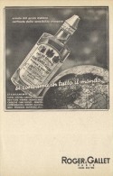 # ROGER & GALLET JEAN MARIE FARINA EAU DE COLOGNE 1950s Advert Pubblicità Publicitè Reklame Perfume Profumo Cosmetics - Ohne Zuordnung