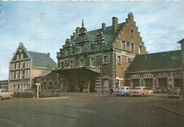 NORD PAS DE CALAIS -62 - PAS DE CALAIS - HENIN LIETARD - CPSM GF Couleur - La Gare - Henin-Beaumont