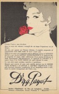 # Dr. PAYOT (type 5) CREME HYDRATANTE 1950s Advert Pubblicità Publicitè Reklame Cream Creme Hydratante Protector Beautè - Non Classificati