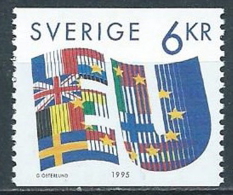 1995 SVEZIA UNIONE EUROPEA MNH ** - XZ3 - Nuevos