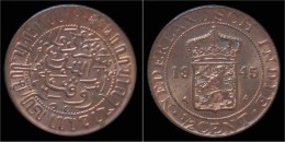 Netherlands Indies 1/2 Cent 1945- UNC - Indes Neerlandesas