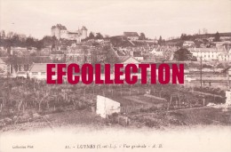 LUYNES VUE GENERALE .. MAISONS CHATEAU TERRAINS CULTIVES JARDIN POTAGERS .. VUE RARE .. EDITEUR BOUCHER COLLECTION BLAS - Luynes