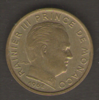 MONACO 10 CENTIMES 1962 - 1960-2001 Nouveaux Francs