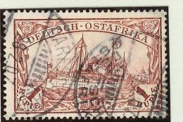 Deutsche Post In Ostafrika Mi# 19 Dar-es-Salam 1907-02-28 - África Oriental Alemana