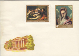 HUNGARY Cover 2,art - Lettres & Documents