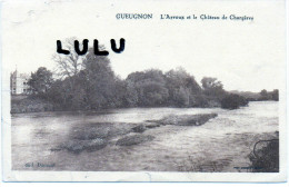 DEPT 71 :2 Scans , Gueugnon , L Arroux Et Le Chateau De Chargères - Gueugnon