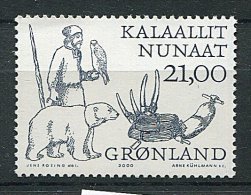 (cl 6 - P.24)  Groënland ** N° 329 (ref. Michel Au Dos) - Ours  Polaire  - - Unused Stamps