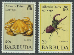 Barbuda 1971 Not Officially Issued: 500th Birthday Of Albrech Durer. Mi I-II MLH - Barbuda (...-1981)